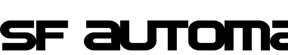 SF Automaton Extended Font Download Free