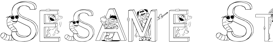 Sesame Street Font Download Free
