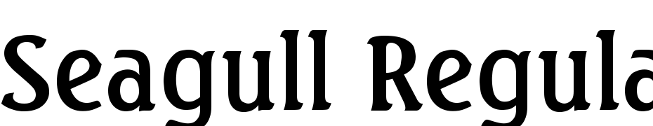 Seagull Regular Font Download Free