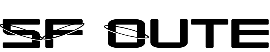 SF Outer Limits Ext Upright Font Download Free