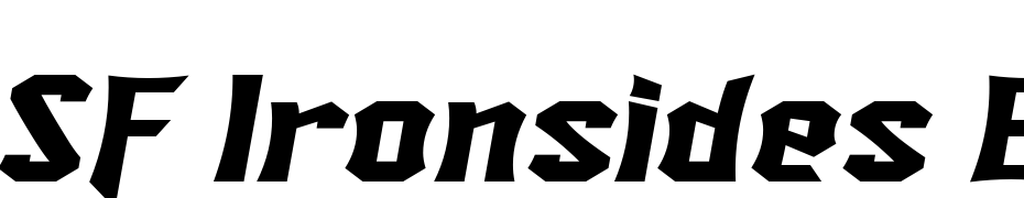 SF Ironsides Extended Italic Font Download Free