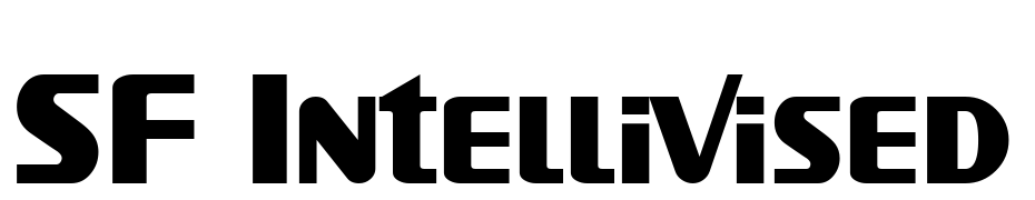 SF Intellivised Font Download Free