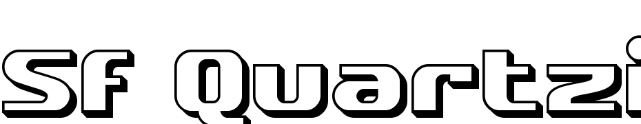 SF Quartzite Shaded Font Download Free