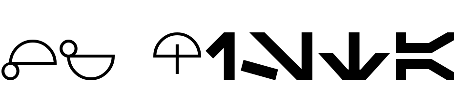 SF Distant Galaxy Symbols Font Download Free