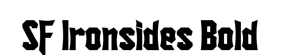 SF Ironsides Bold Font Download Free