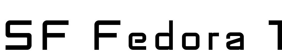 SF Fedora Titles Font Download Free