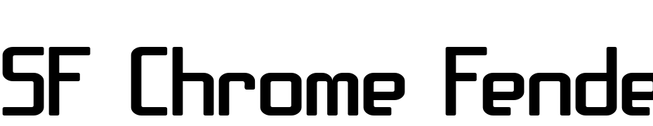 SF Chrome Fenders Extended Font Download Free