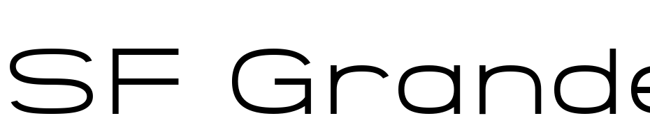 SF Grandezza Light Font Download Free