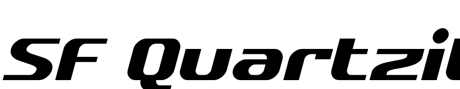 SF Quartzite Oblique Font Download Free