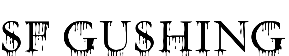SF Gushing Meadow SC Font Download Free