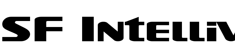 SF Intellivised Extended Font Download Free