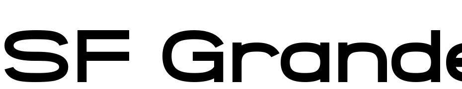 SF Grandezza Heavy Font Download Free