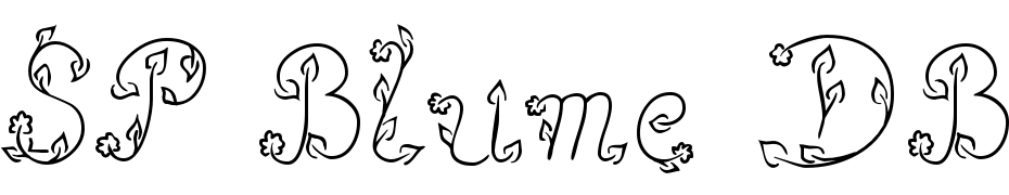 SP Blume DB Font Download Free