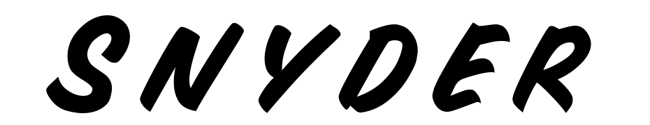 Snyder Font Download Free