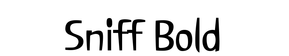 Sniff Bold Font Download Free