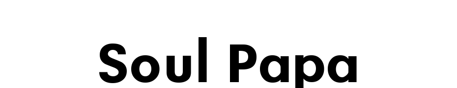 Soul Papa Font Download Free