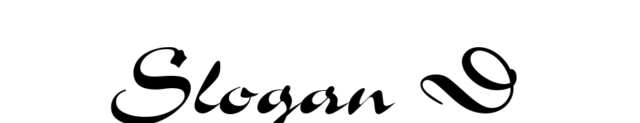 Slogan D Font Download Free