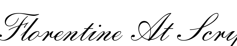 Florentine At Script II Font Download Free