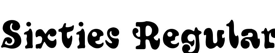 Sixties Regular Font Download Free