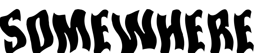 Somewhere In Space Font Download Free