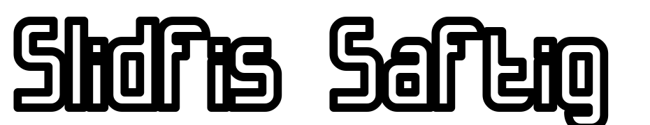 Slidfis Saftig Font Download Free