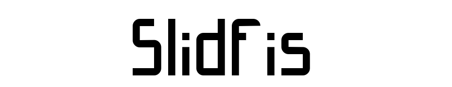 Slidfis Font Download Free
