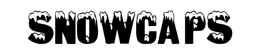 Snow Caps Font Download Free