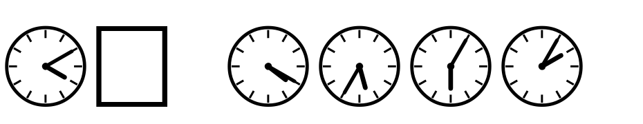 SP Uhr2 DB Font Download Free