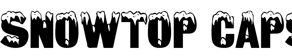 Snowtop Caps Regular Font Download Free