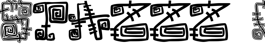 Spazzz Caps Font Download Free