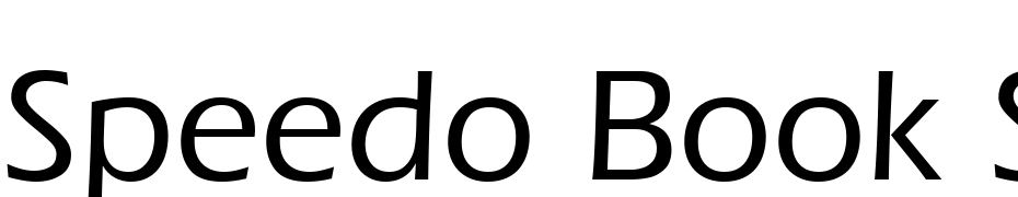 Speedo Book SSi Medium Font Download Free