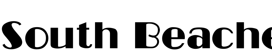 South Beache Font Download Free