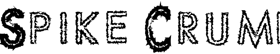 Spike Crumb Geiger Font Download Free