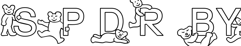 SP DR BY 2 DB Font Download Free