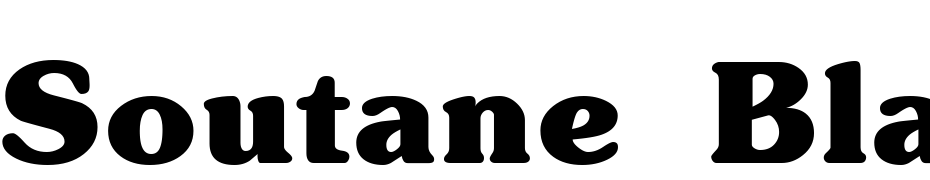 Soutane Black Regular Font Download Free