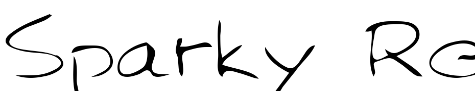 Sparky Regular Font Download Free