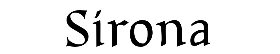 Sirona Font Download Free