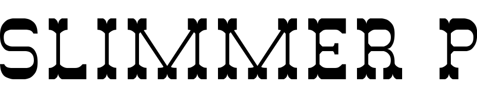 Slimmer Pickens SSi Font Download Free