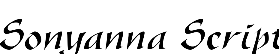 Sonyanna Script SSi Font Download Free