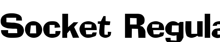 Socket Regular Font Download Free