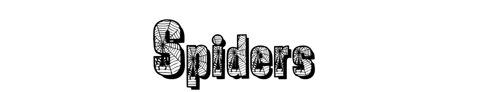 Spiders Font Download Free