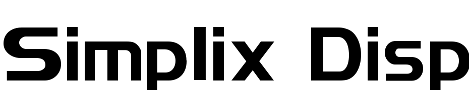 Simplix Display SSi Font Download Free