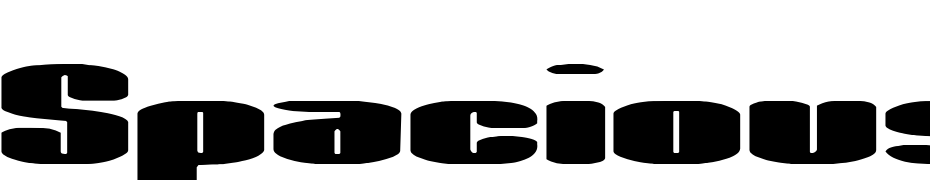 Spacious BRK Font Download Free
