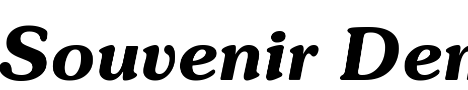 Souvenir Demi Italic BT Font Download Free