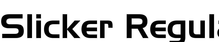 Slicker Regular Font Download Free