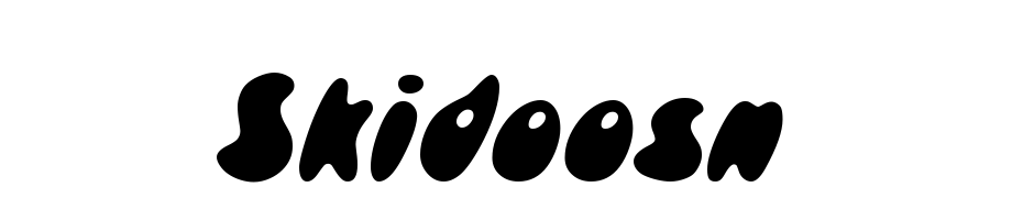 Skidoos D Font Download Free