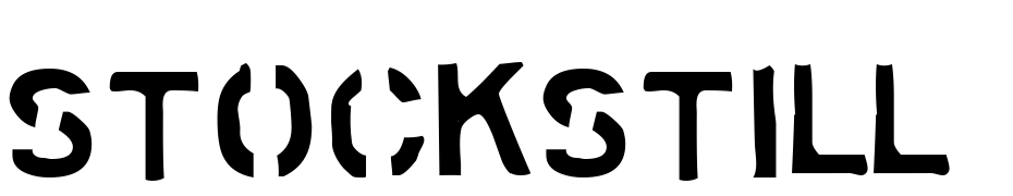 Stockstill Solid Font Download Free