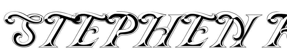 STEPHEN Regular Font Download Free