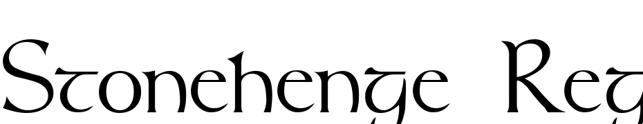 Stonehenge Regular Font Download Free