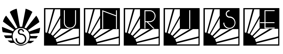 Sunrise Sunset Font Download Free